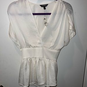 Express blouse tie back